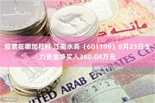 股票在哪加杠杆 江南水务（601199）8月23日主力资金净买入380.04万元