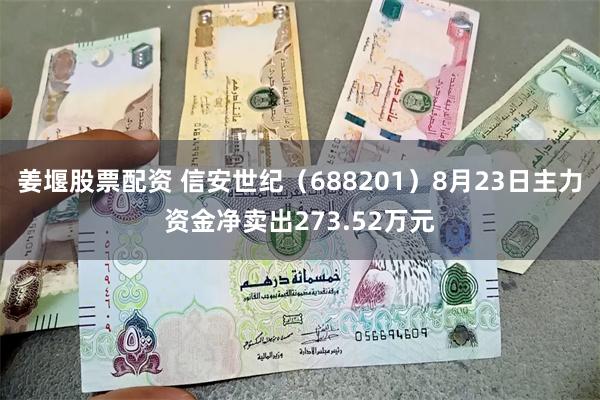 姜堰股票配资 信安世纪（688201）8月23日主力资金净卖出273.52万元