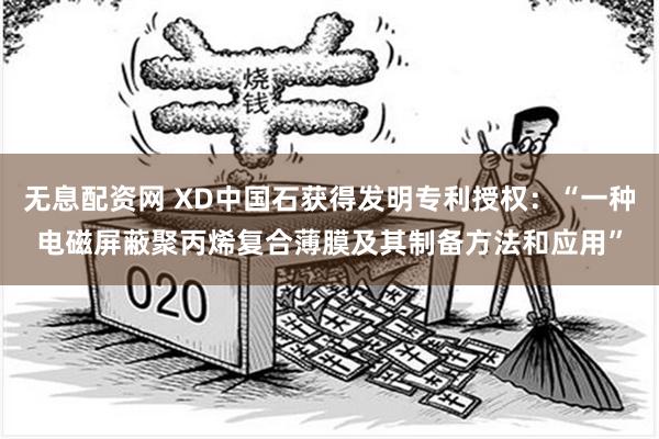 无息配资网 XD中国石获得发明专利授权：“一种电磁屏蔽聚丙烯复合薄膜及其制备方法和应用”