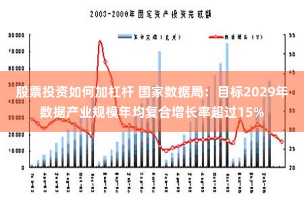 股票投资如何加杠杆 国家数据局：目标2029年数据产业规模年均复合增长率超过15%