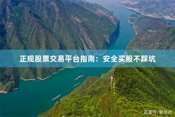正规股票交易平台指南：安全买股不踩坑