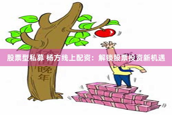 股票型私募 杨方线上配资：解锁股票投资新机遇