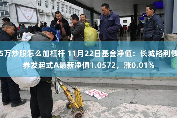 5万炒股怎么加杠杆 11月22日基金净值：长城裕利债券发起式A最新净值1.0572，涨0.01%