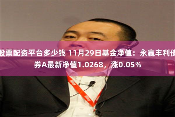 股票配资平台多少钱 11月29日基金净值：永赢丰利债券A最新净值1.0268，涨0.05%