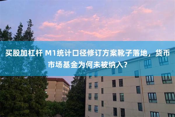 买股加杠杆 M1统计口径修订方案靴子落地，货币市场基金为何未被纳入？