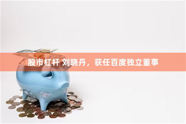 股市杠杆 刘晓丹，获任百度独立董事