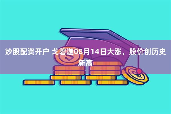 炒股配资开户 戈碧迦08月14日大涨，股价创历史新高