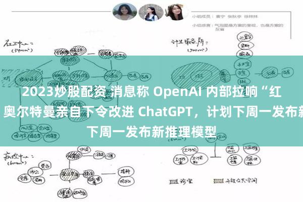 2023炒股配资 消息称 OpenAI 内部拉响“红色警报”：奥尔特曼亲自下令改进 ChatGPT，计划下周一发布新推理模型